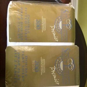 Premier White Sheet Set - Double Size